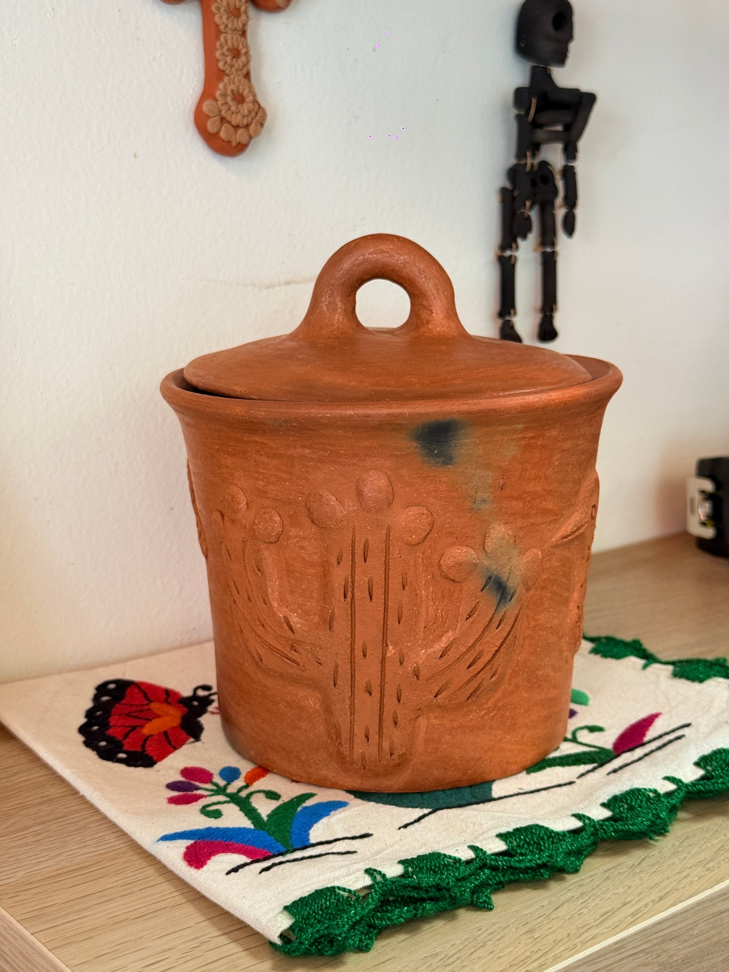 Luna Hummingbird Storage Jar “C”