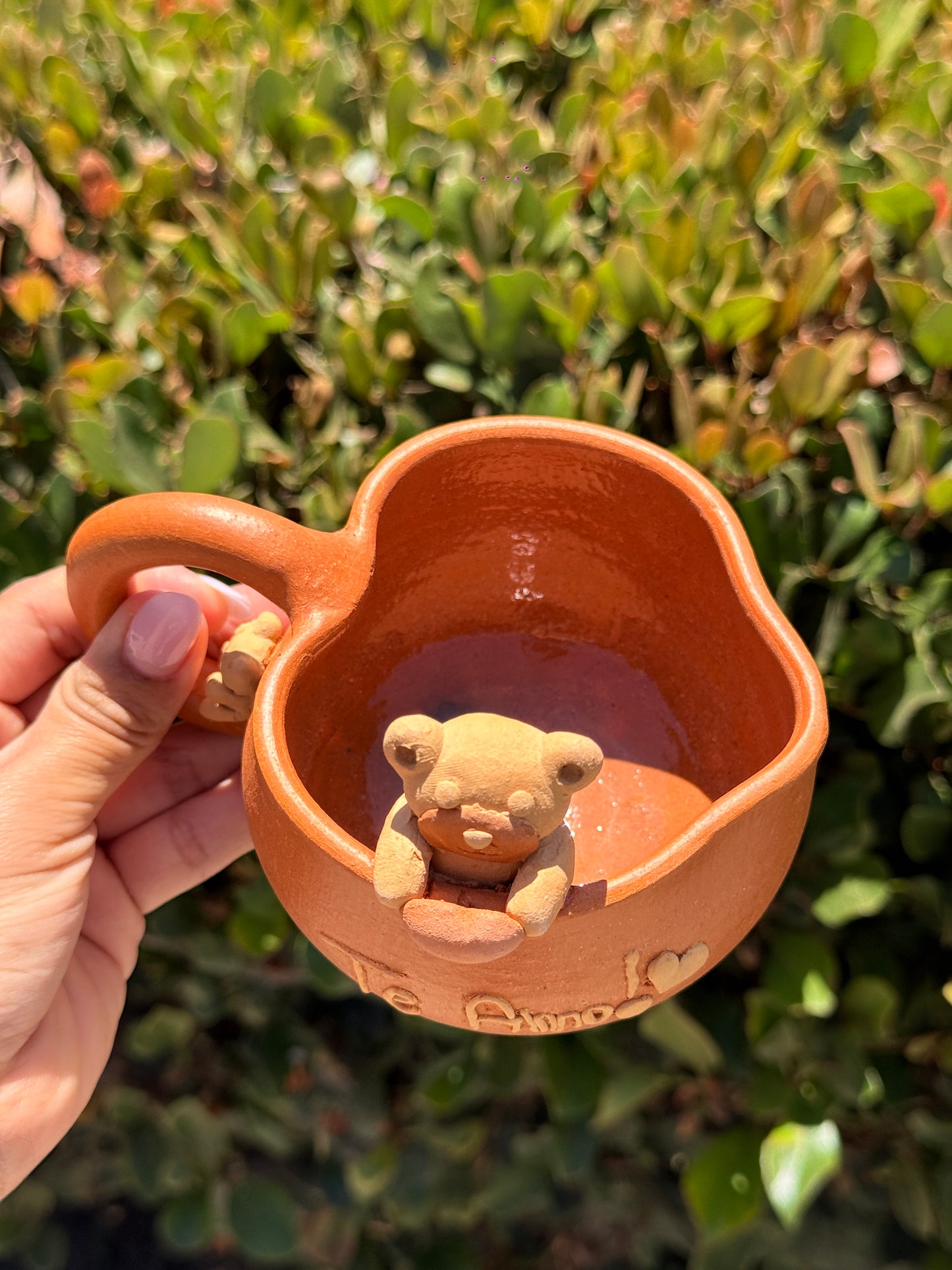 “Te Amo” Red Heart Bear Mug