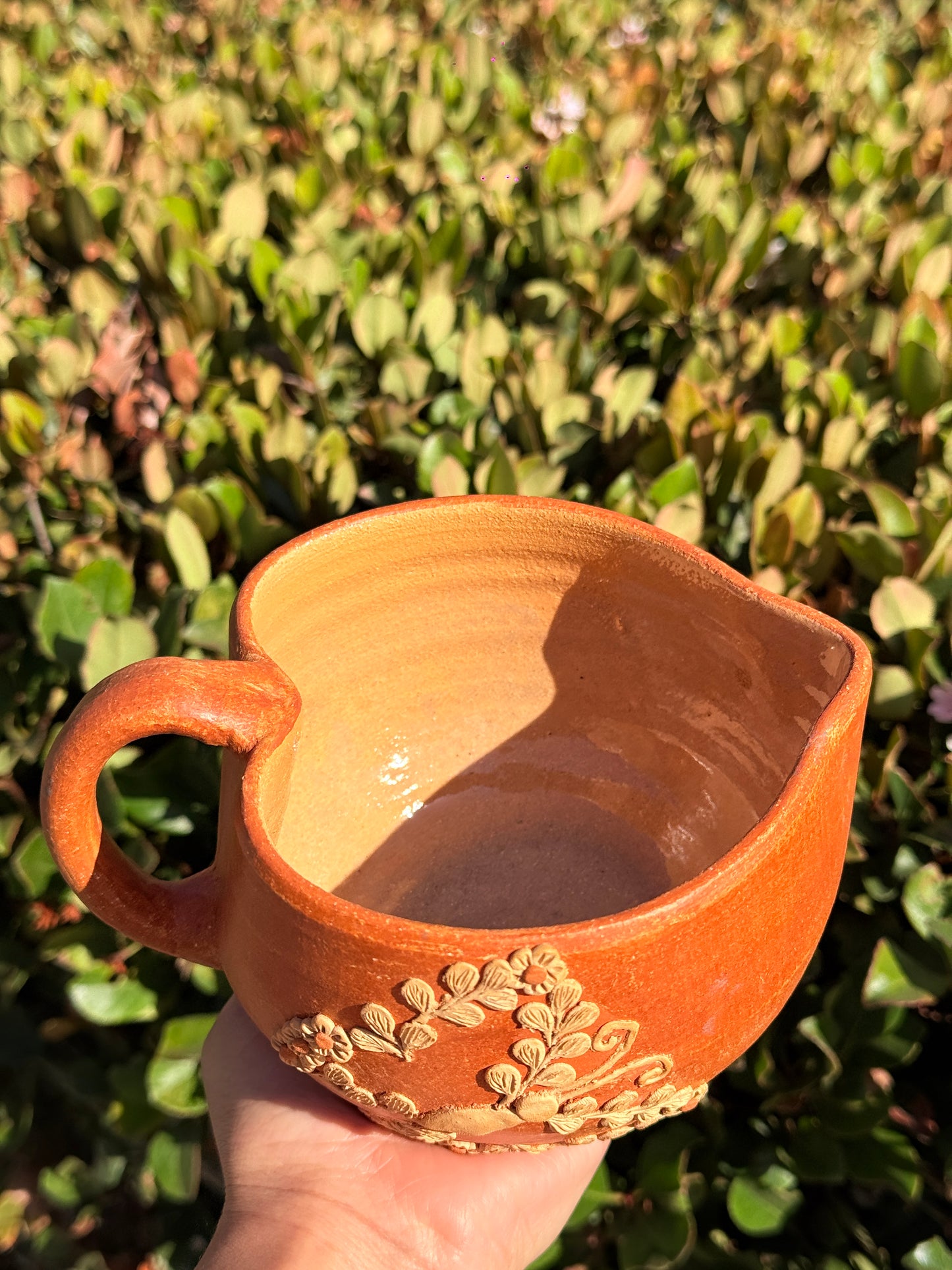 “Melissa” Red Butterfly Mug