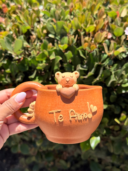 “Te Amo” Red Heart Bear Mug