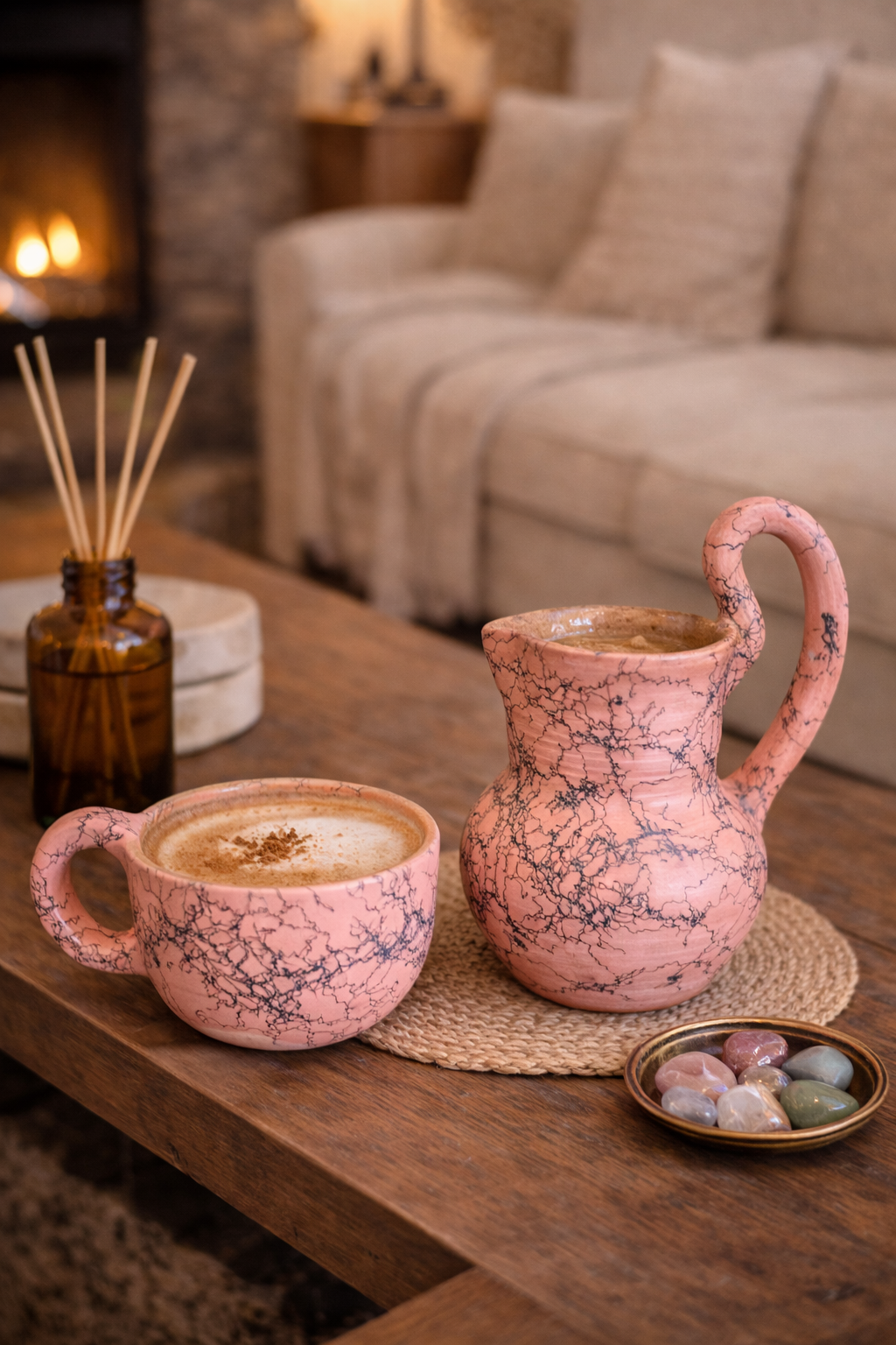 Casa Antigua Mug/ Bigu Pink Taza