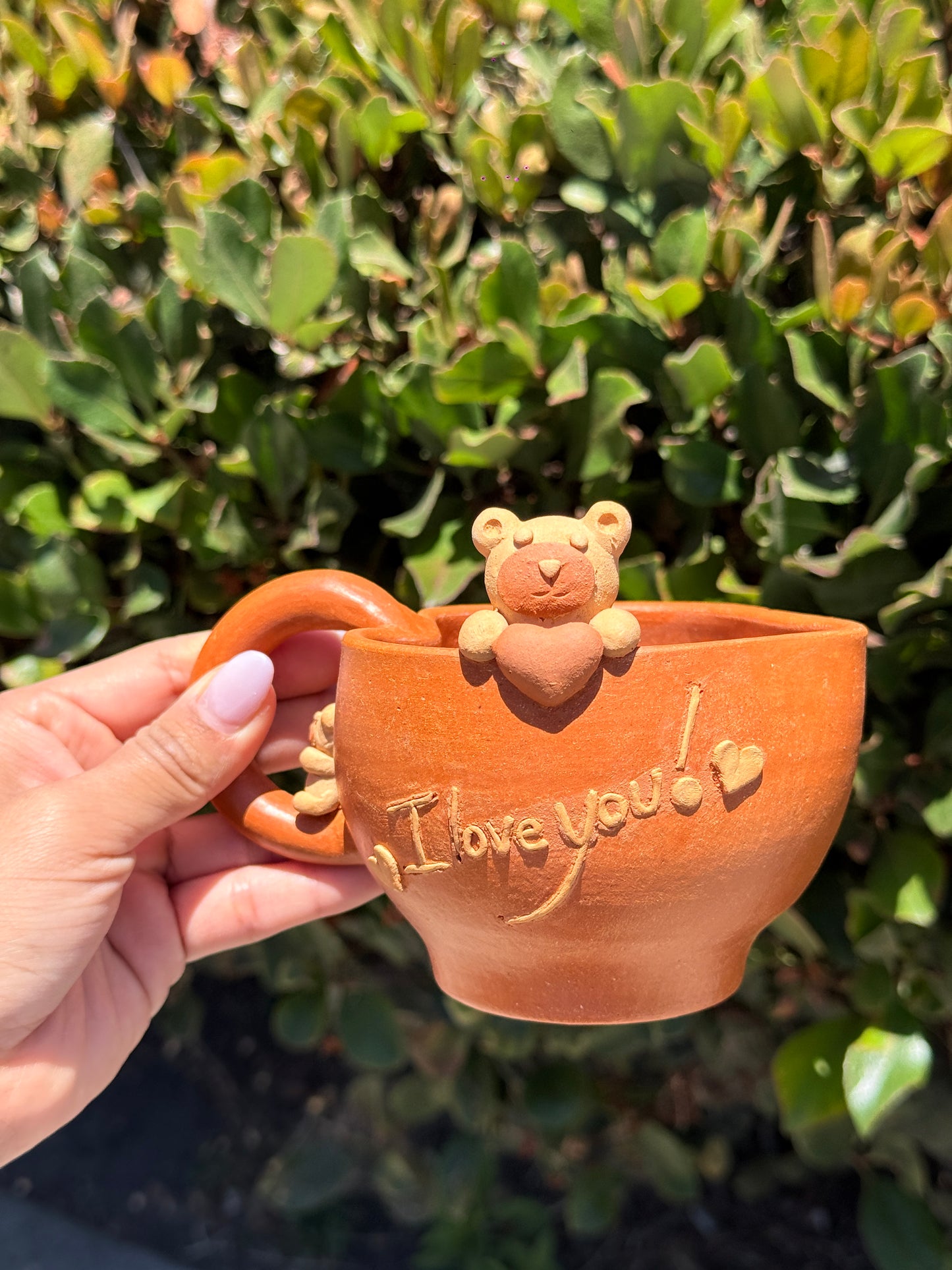 “I love you” Red Heart Mug