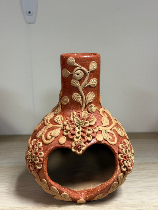 Chimney “Cempasúchil” / 6” Chimenea de barro