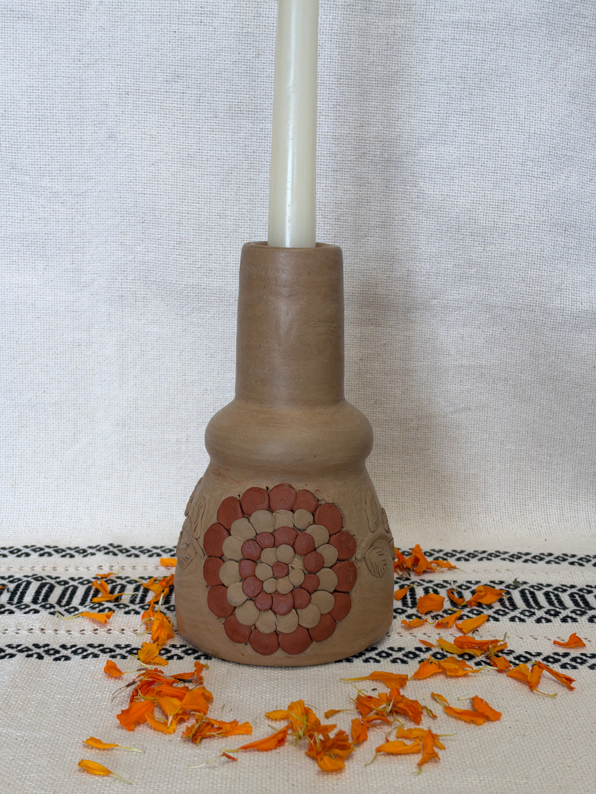Cempasuchil Candle Holder #2