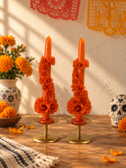 ORANGE 11.5" Candle
