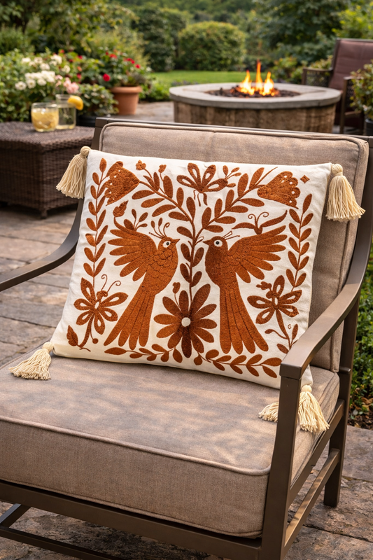 Brown Otomi Pillowcase