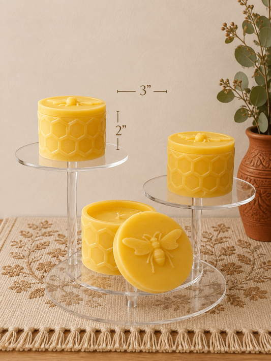 BEE CANDLE WITH LID