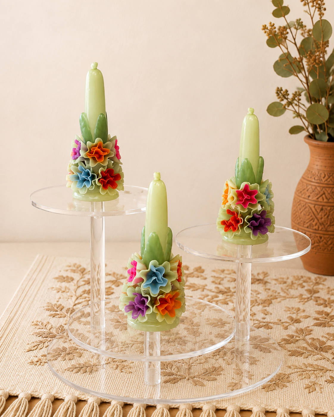 Multicolor 4.5" Candle
