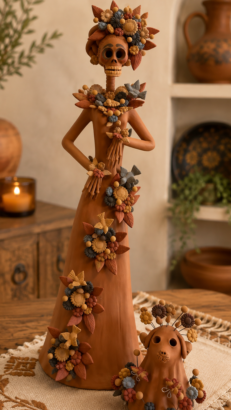 Pre Order - Catrina Sculpture - 18''