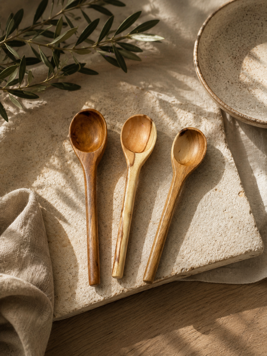 Guamuchil Round Spoon 6.5"
