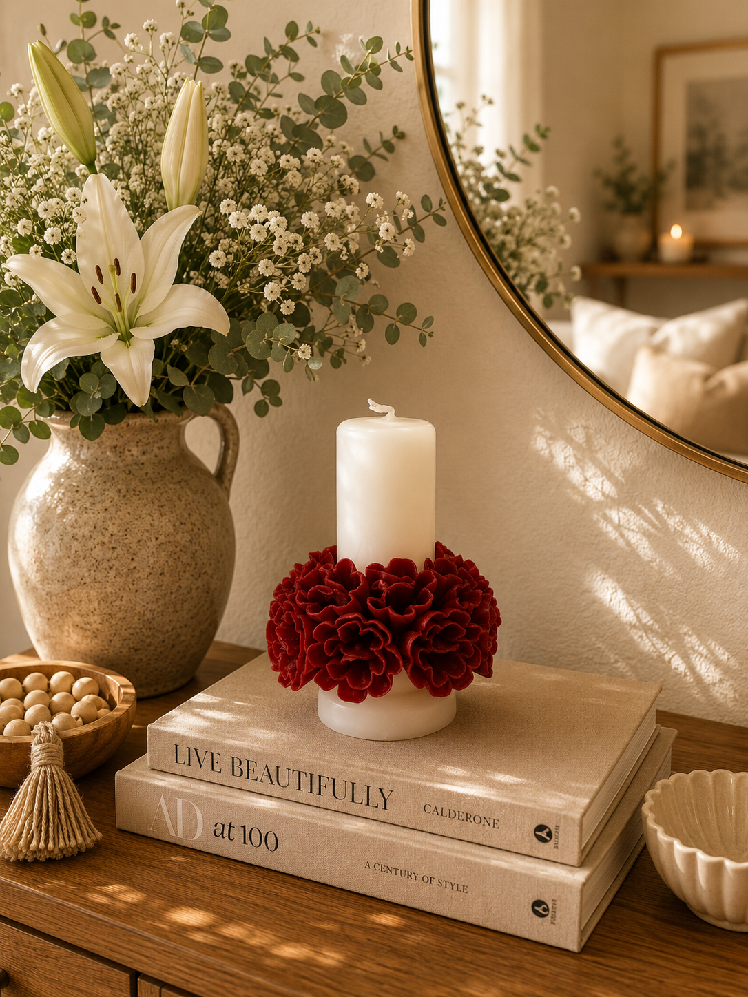 "Valentina" 4" Candle