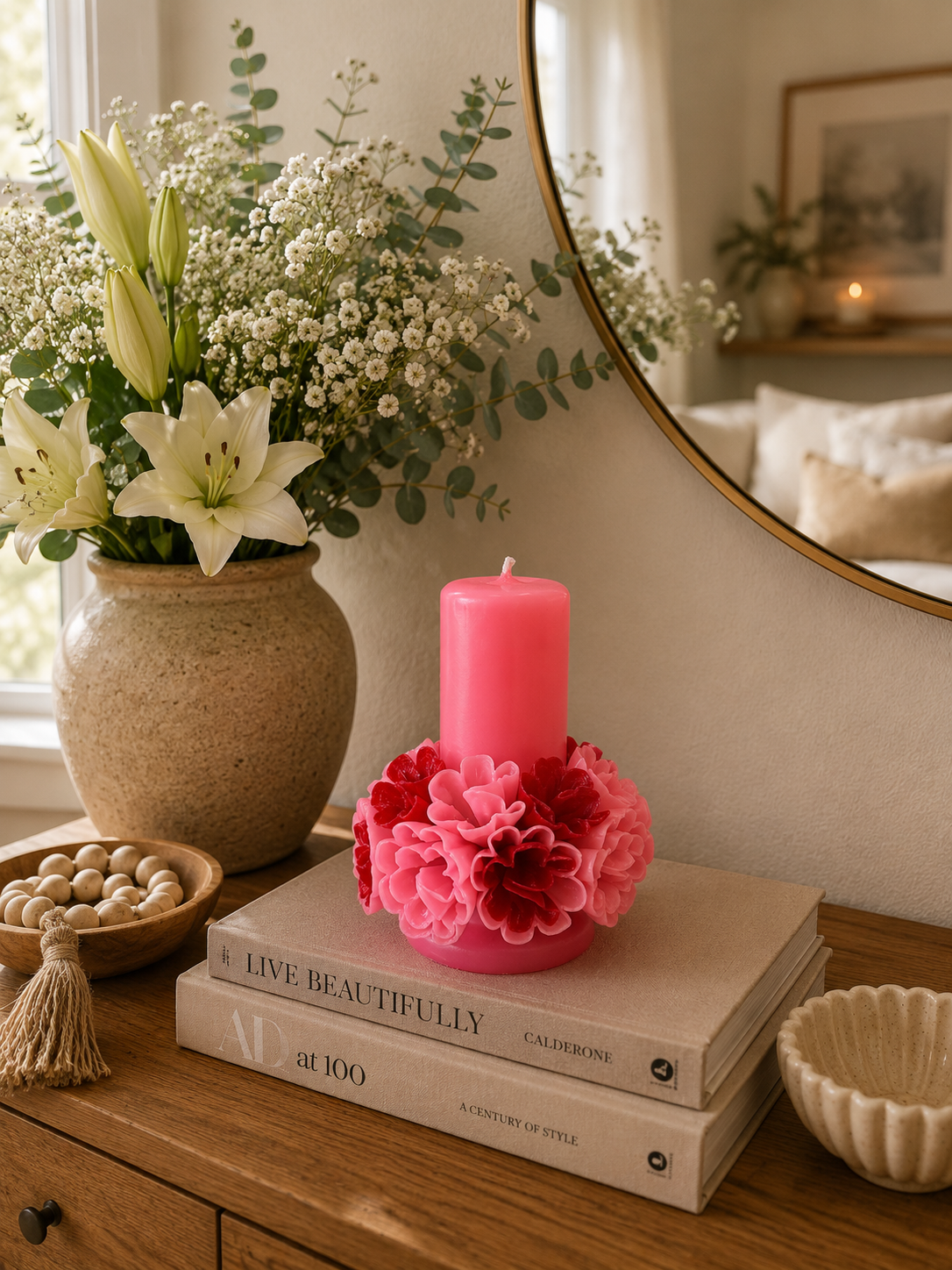 "Rosalia" 4" Candle