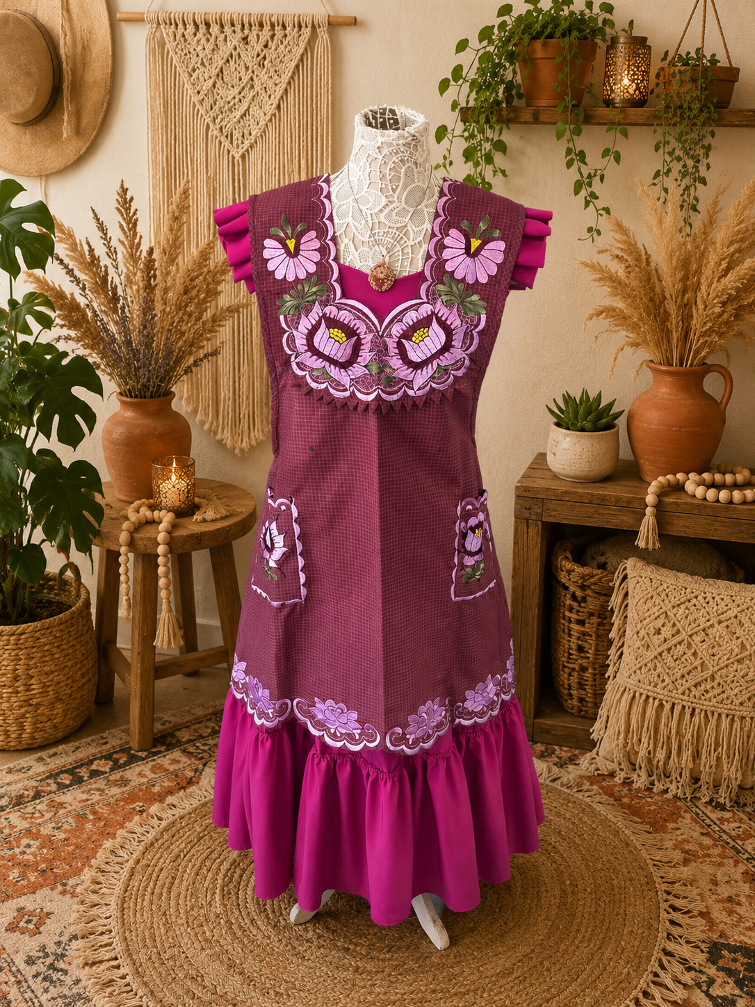 "Adelina" Apron/ Mandil (40)