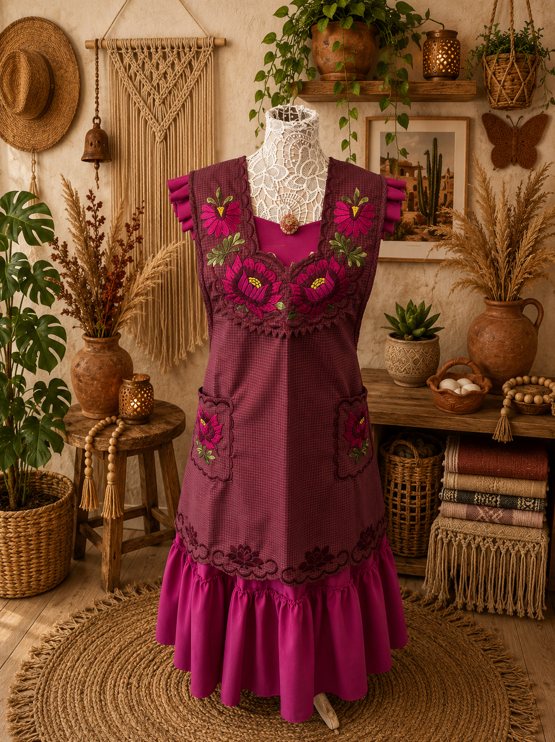 "Ximena" Apron/Mandil (40)