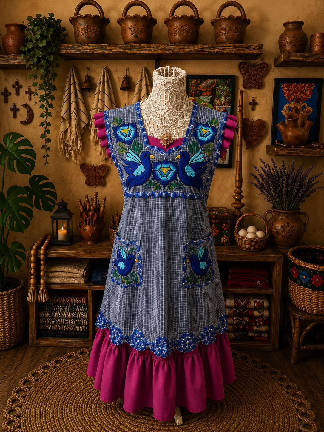 "Magdalena" Apron/Mandil (38)