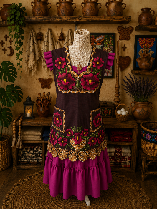 "Mercedes" Apron/Mandil (36)