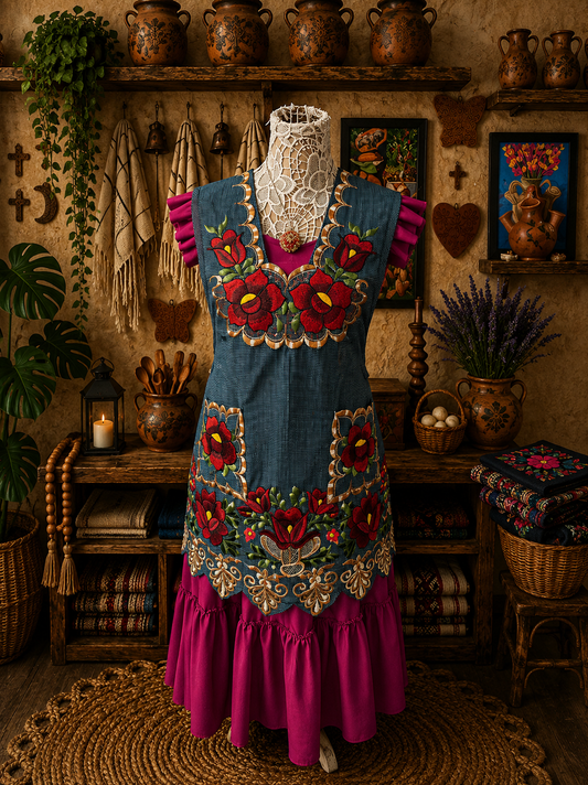 "Francisca" Apron/Mandil (38)