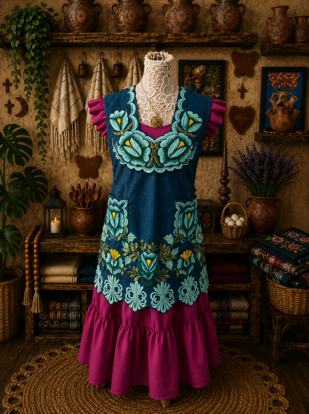 "Celerina" Apron/Mandil (34)