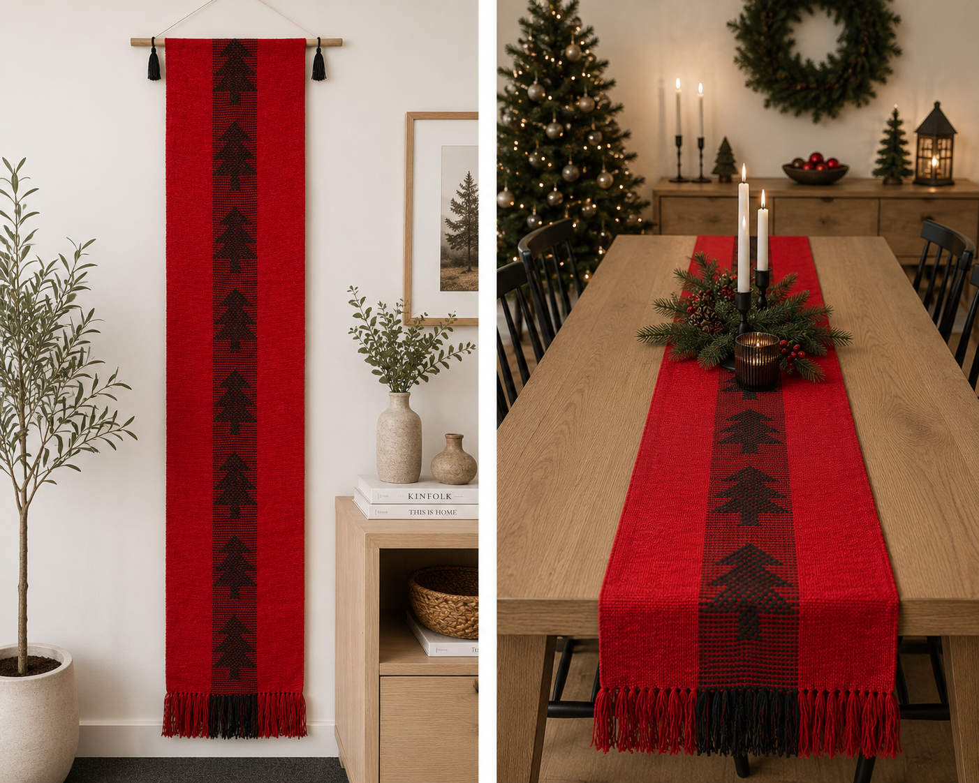 Jalieza Pine Tree Table Runner