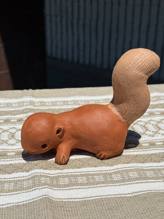 Squirrel “H” Decor