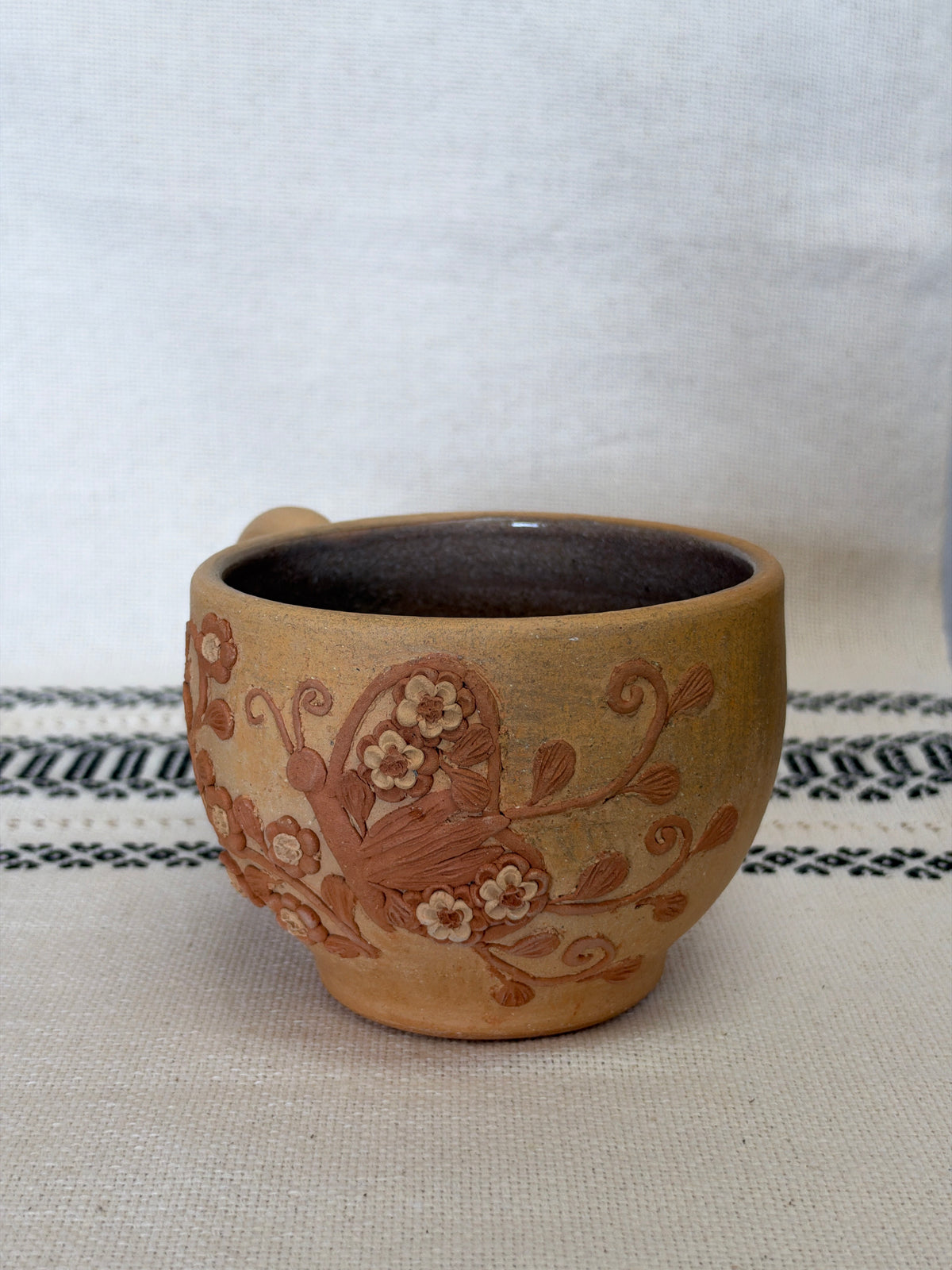 Filigrana Butterfly Natural Mug