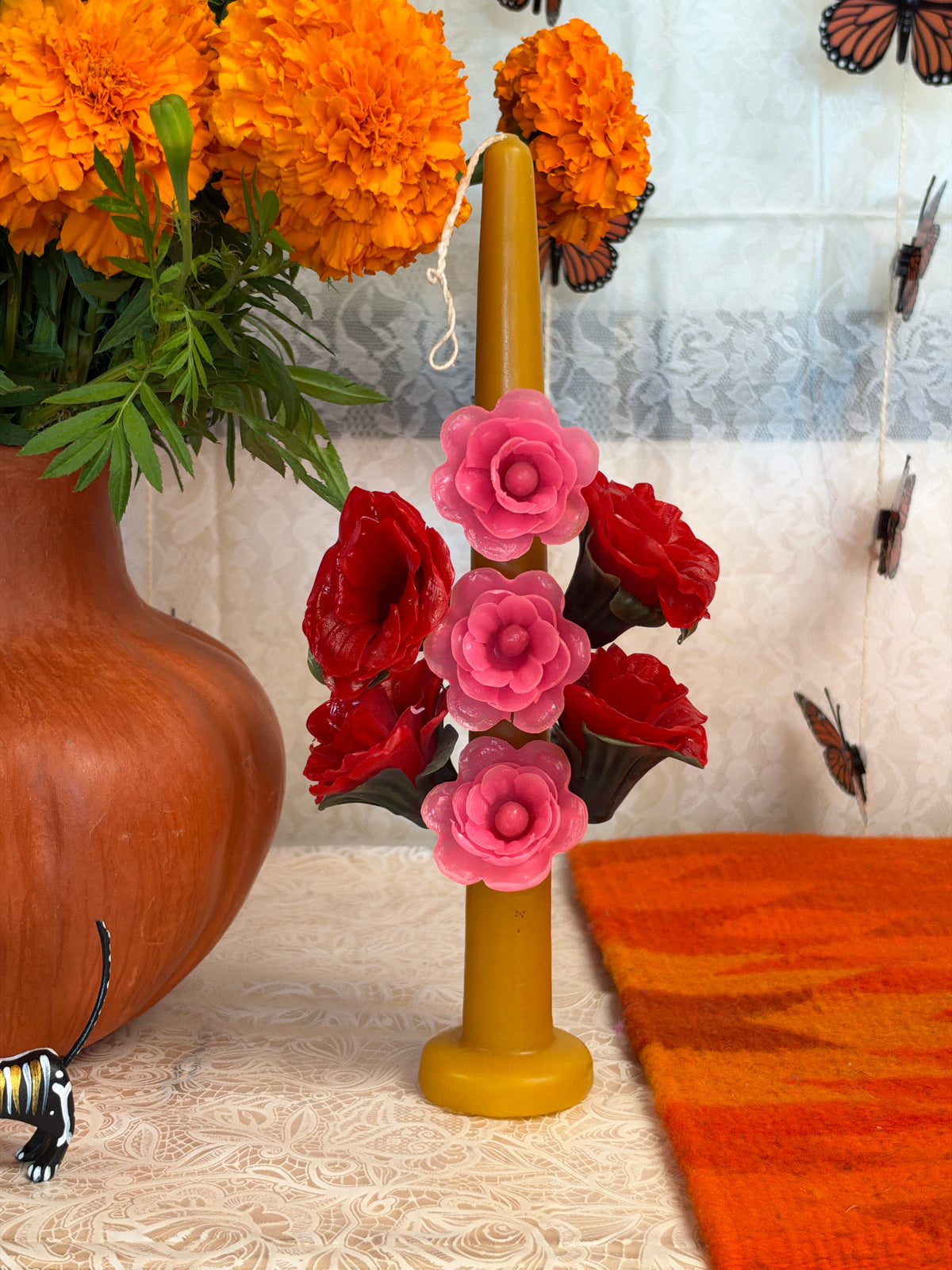 Flor Candle 10.5”