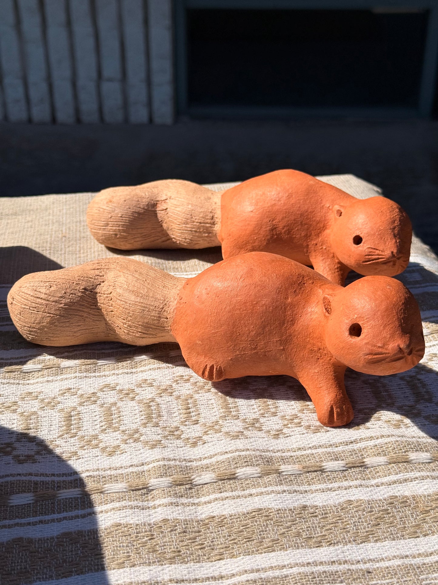 Squirrel “E” decor