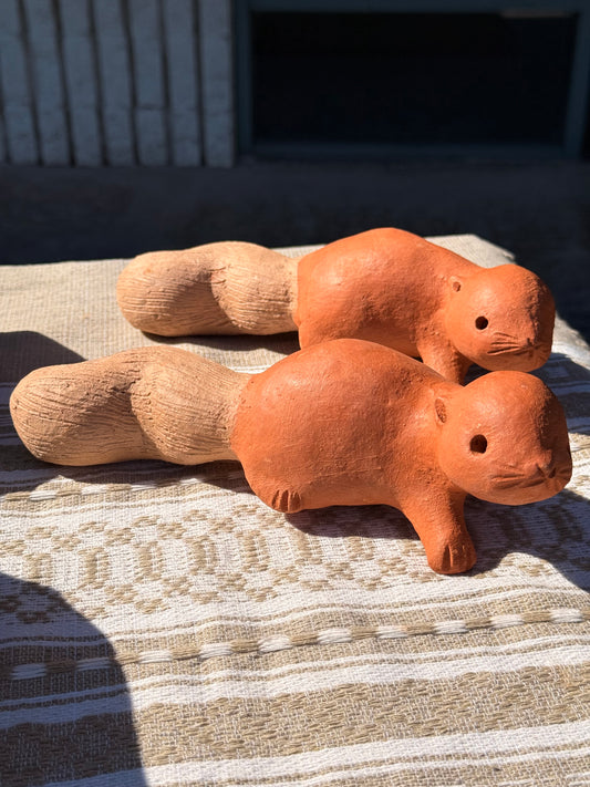 Squirrel “E” decor