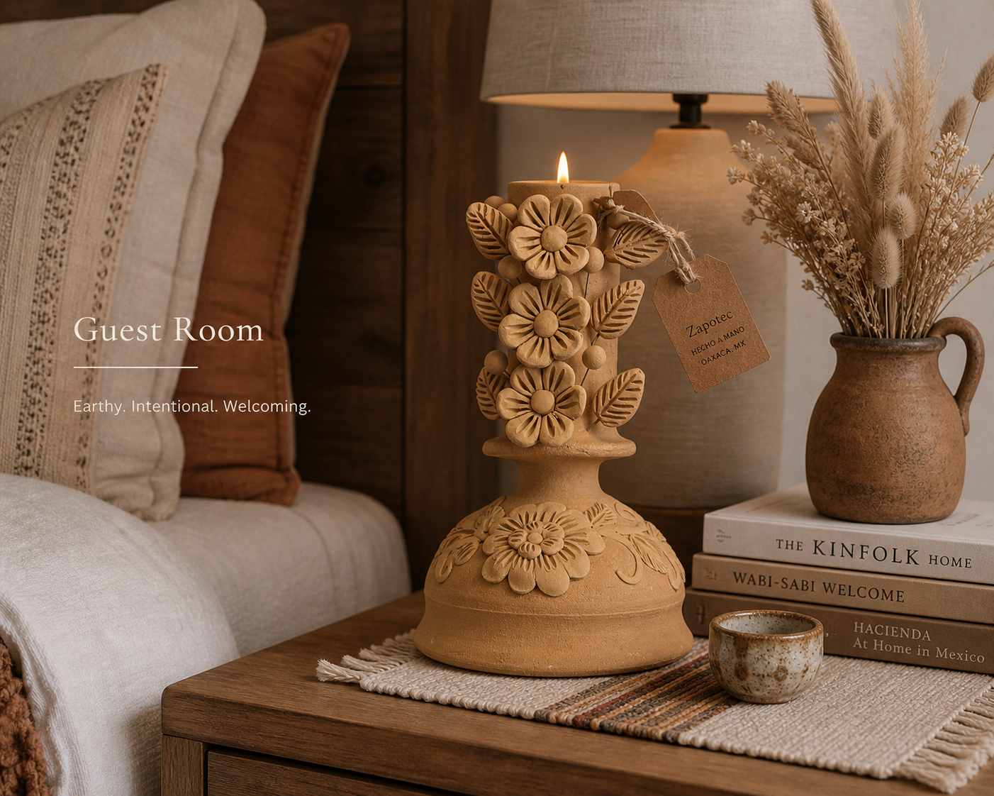 "Susana" Candleholder/Candelabro