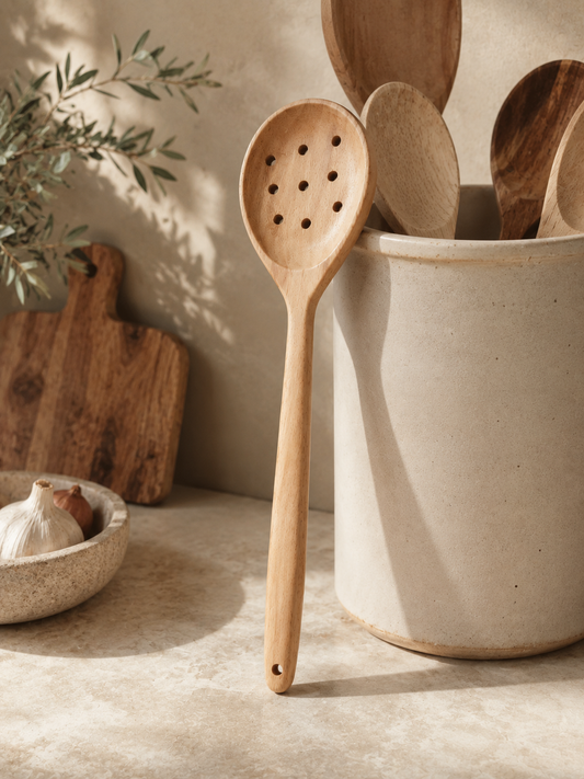 Guamuchil Strainer Spoon 16''
