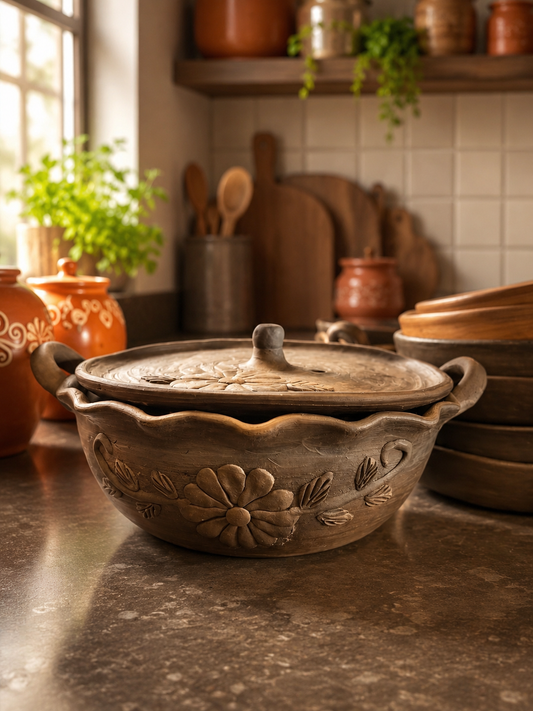 Cazuela bordada / Cooking pot
