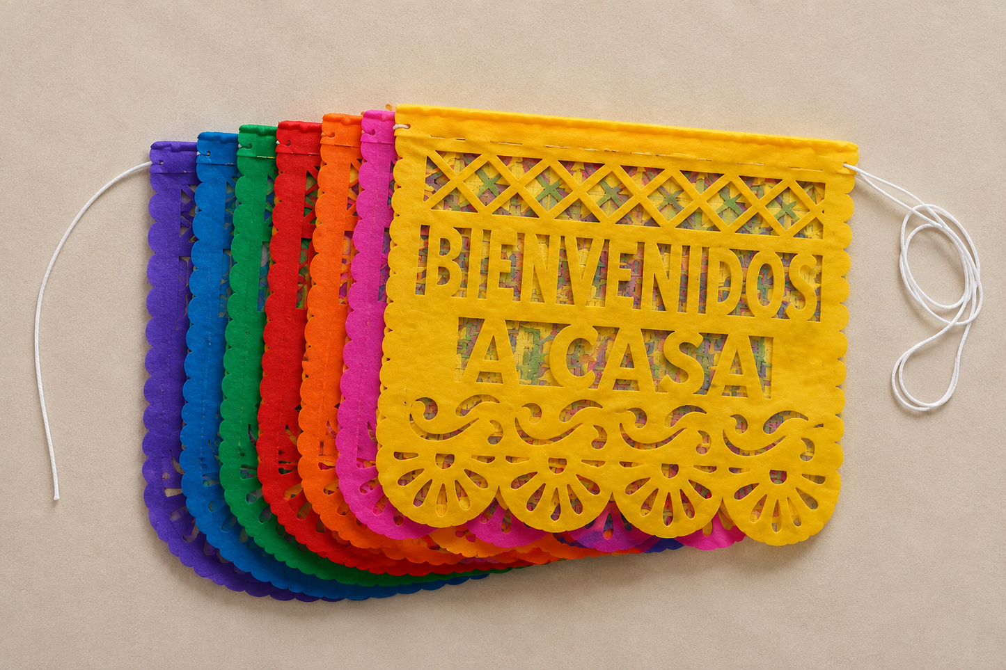 Papel Picado Dia de Muertos Garland