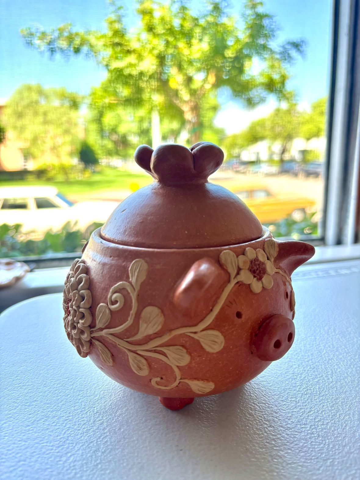 PRE ORDER- Red Piggy Sugar Holder