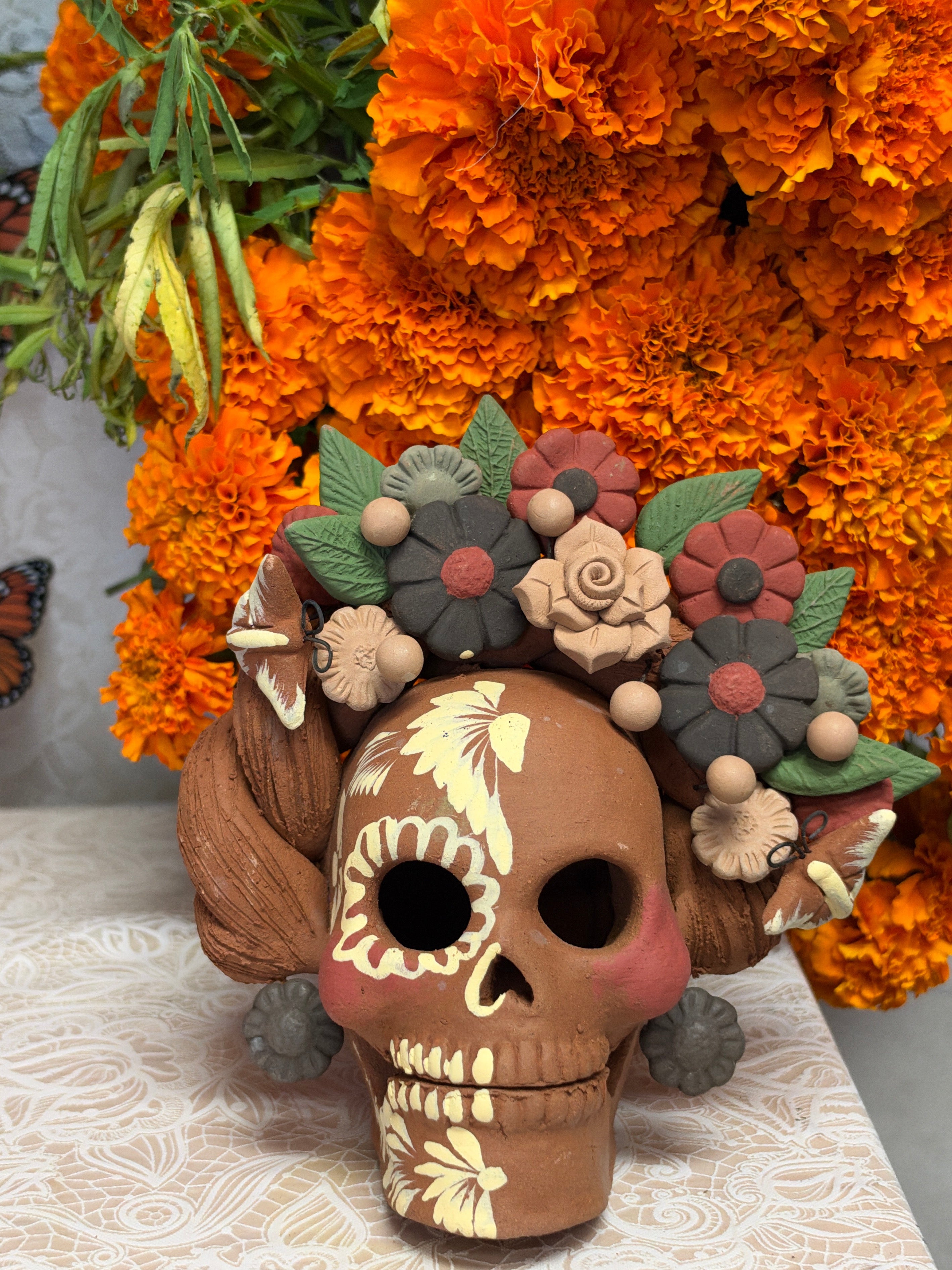 Calavera Half Painted