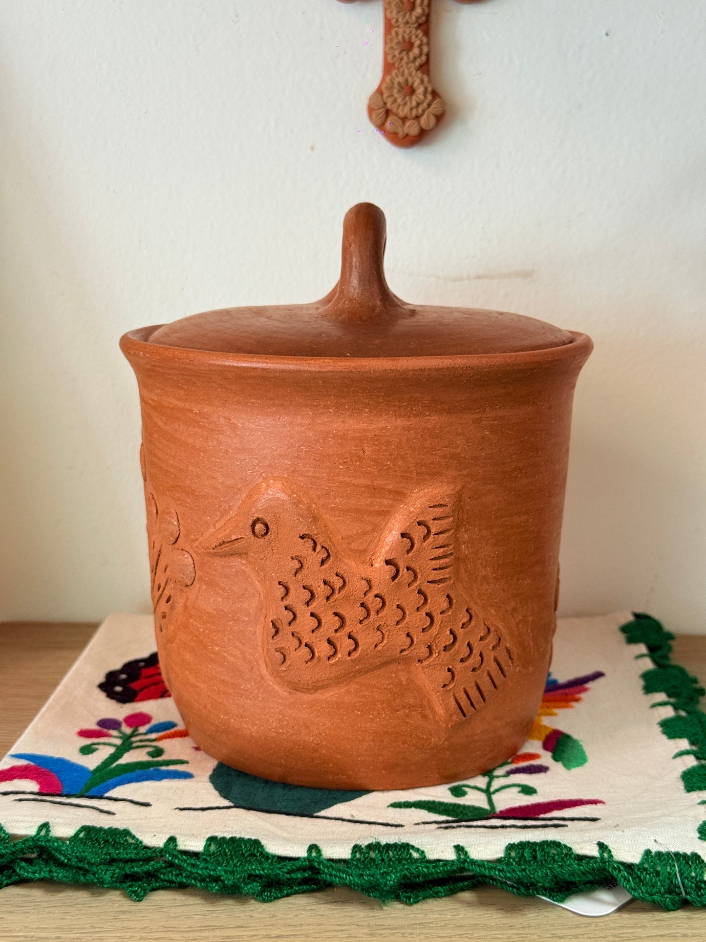 Luna Hummingbird Storage Jar “A”