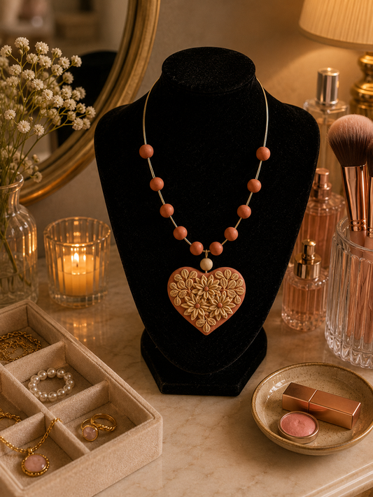 "Graciela" Filigrana Necklace/ Collar bordado 2 pc