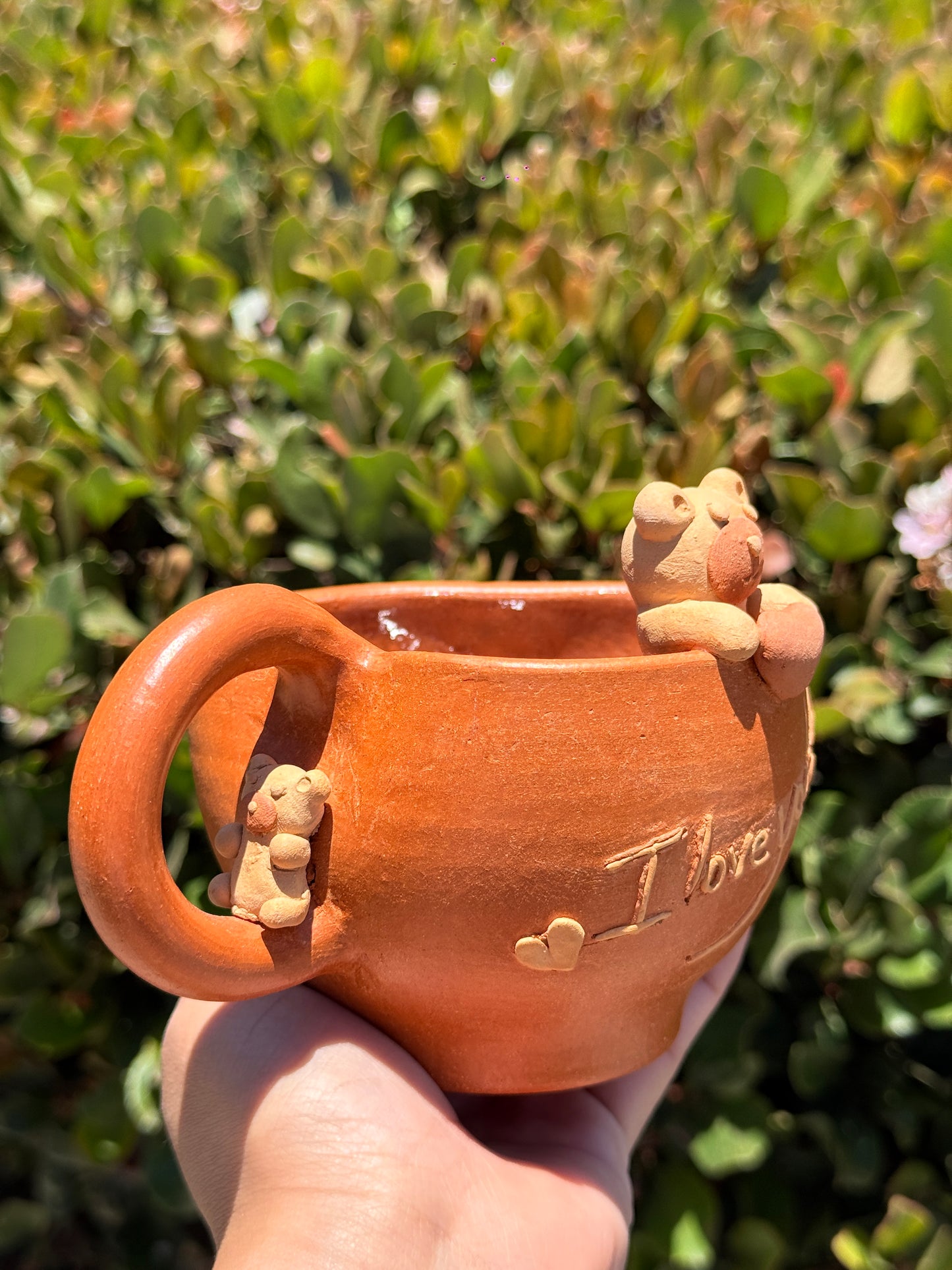 “I love you” Red Heart Mug