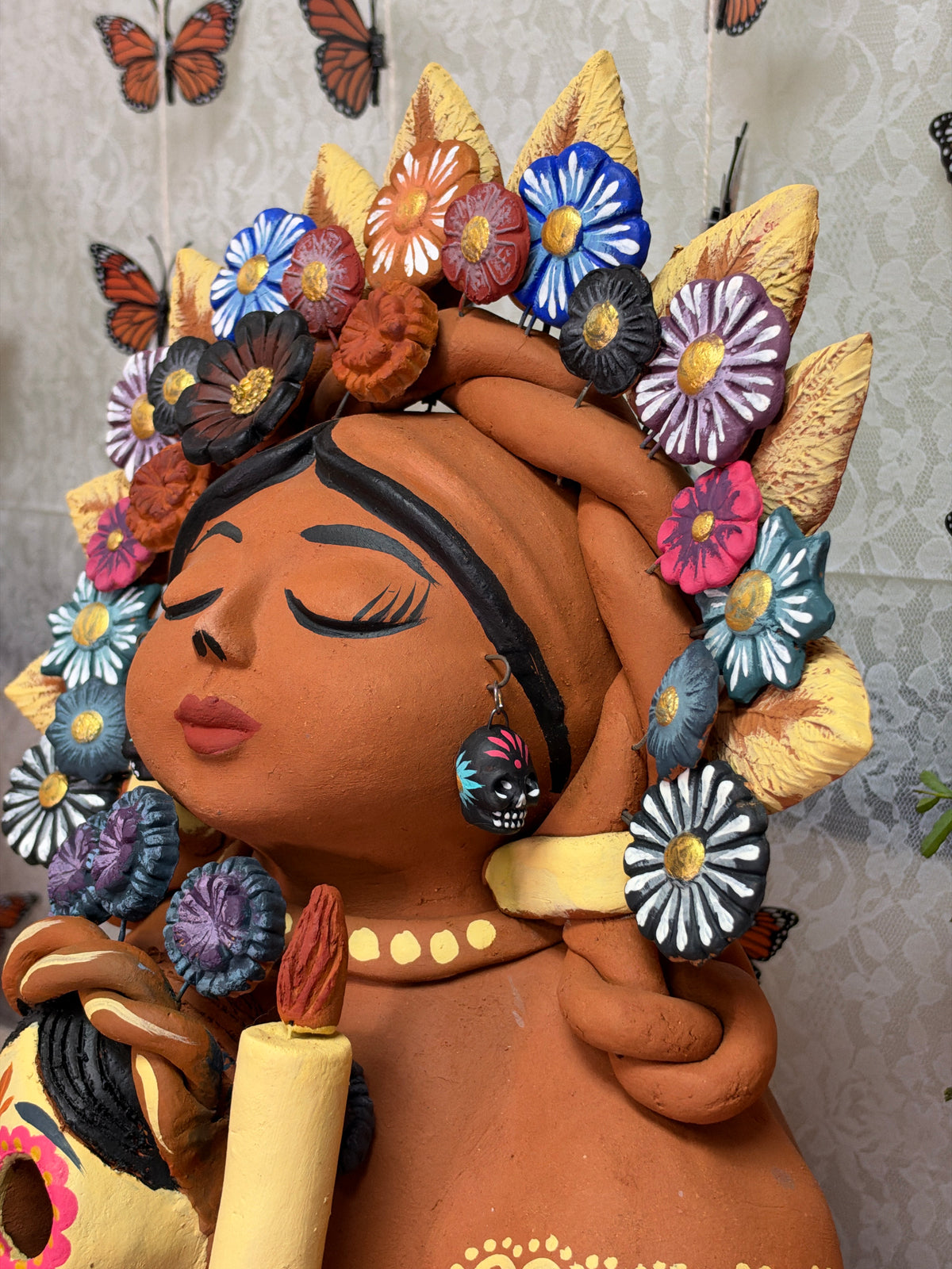 Pachamama- Flor De Memoria 🤎 18”