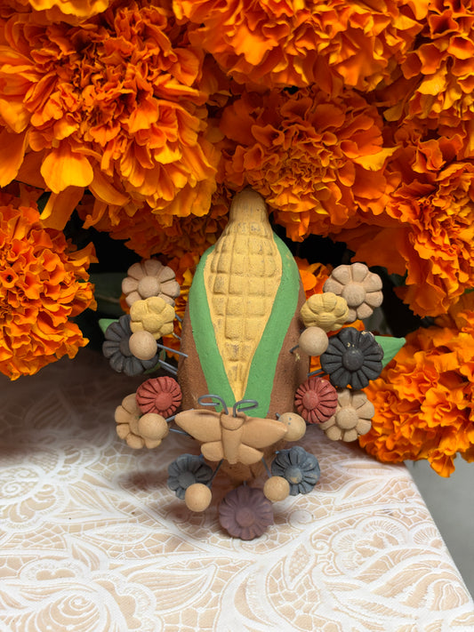 Yellow Corn Wall Decor 3”
