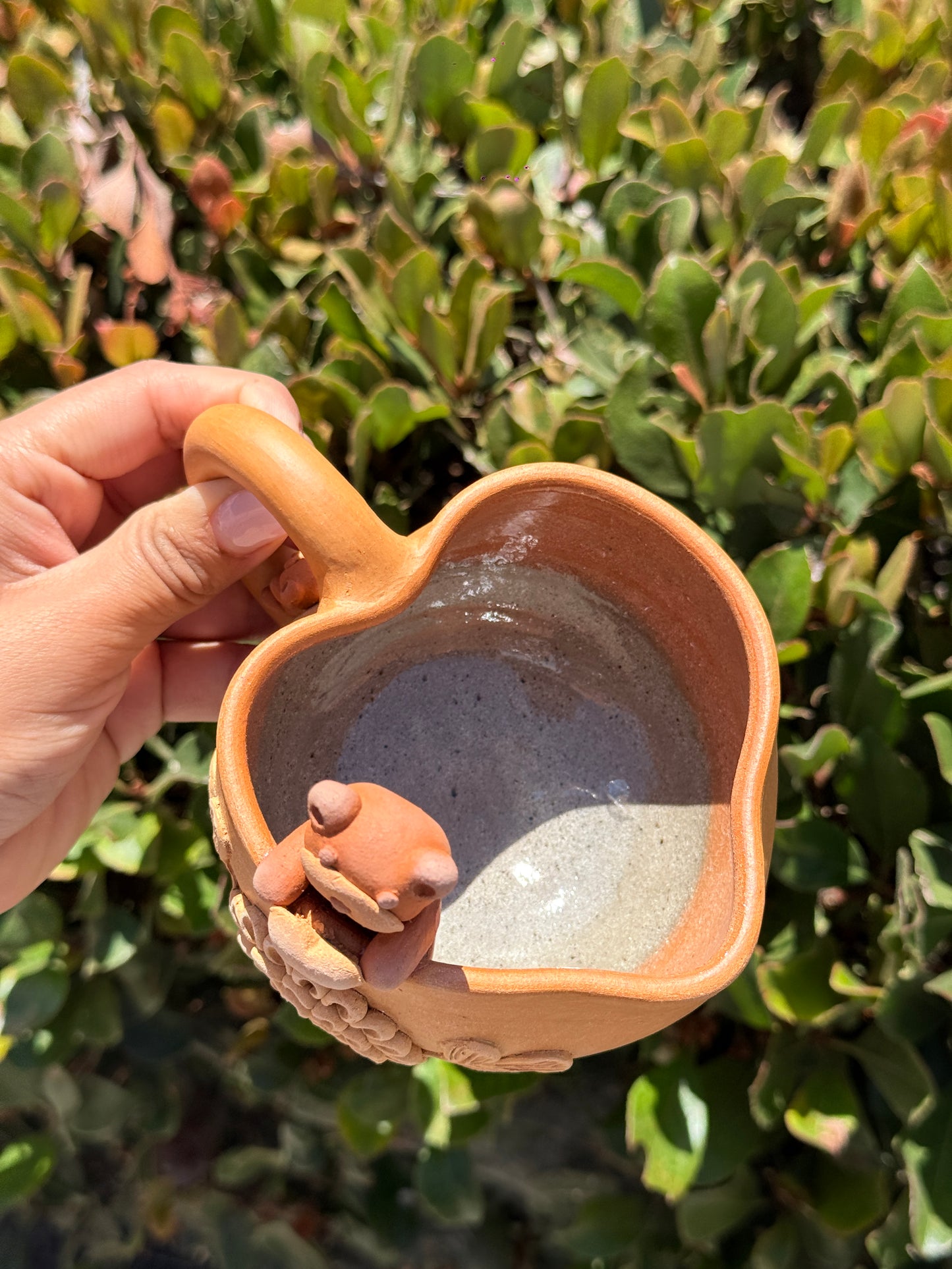 “Emily” Natural Flower Mug