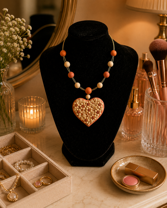 "Jessica" Filigrana Necklace/ Collar bordado 2 pc