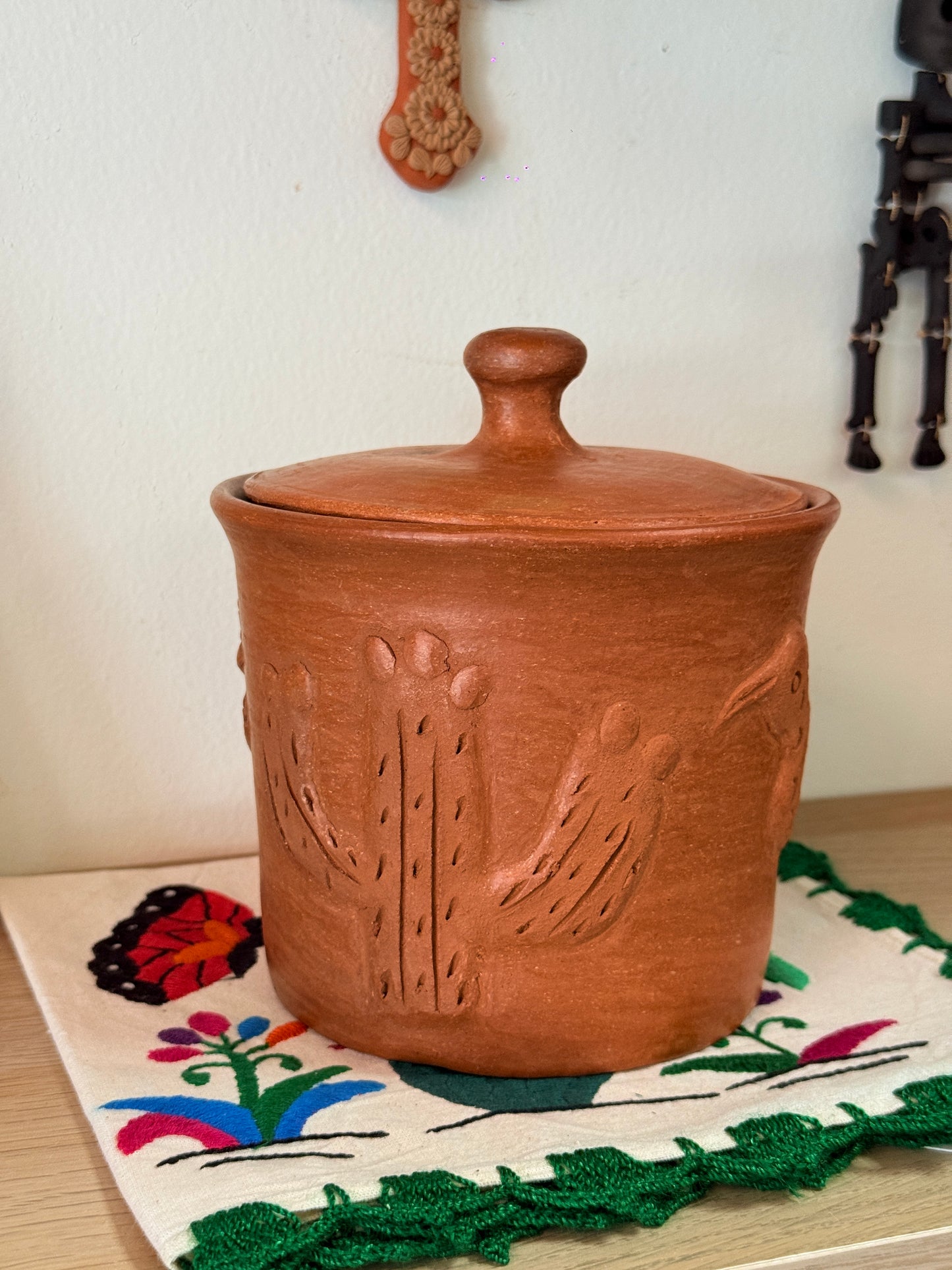 Luna Hummingbird Storage Jar “G”