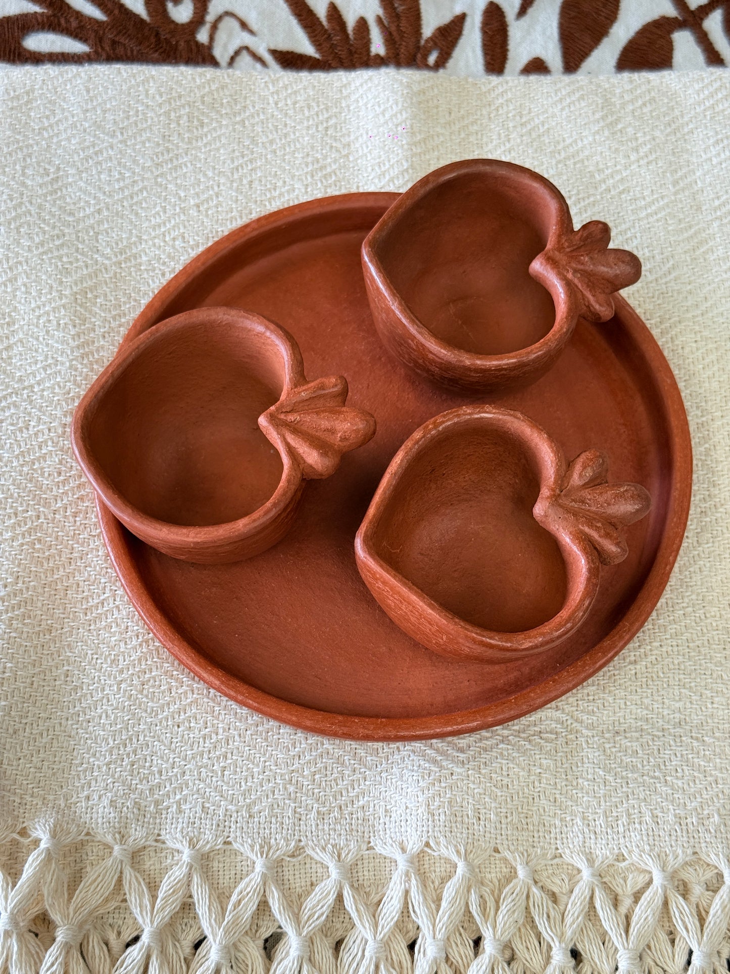“Carmen” Set (Tequileros + Plate)
