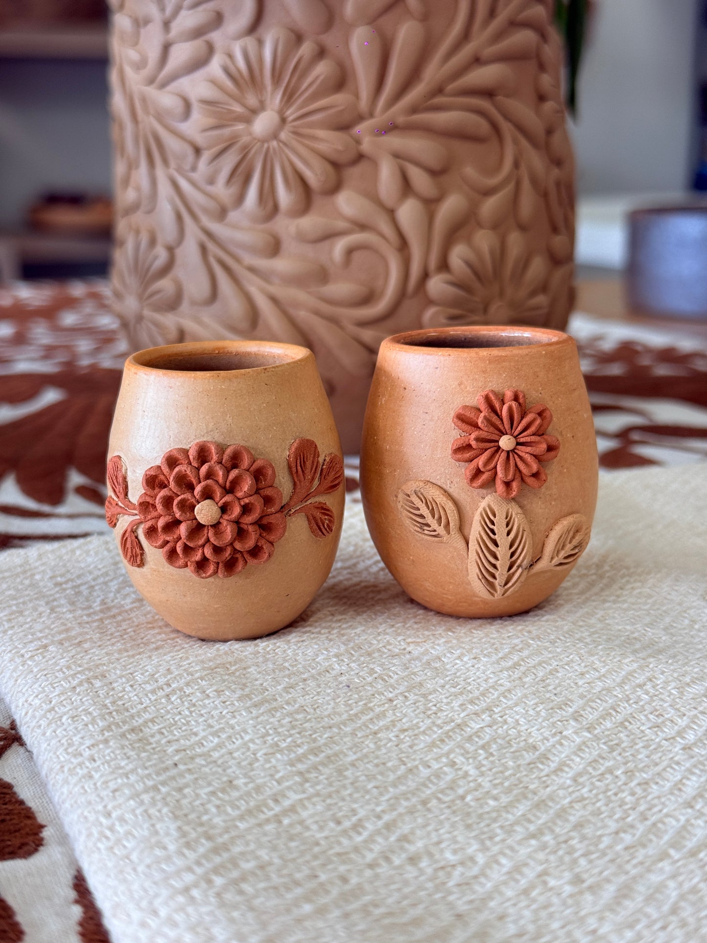“Florecitas” Tequilero Set