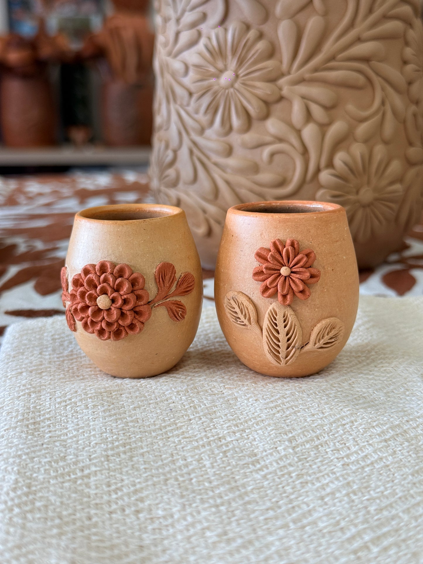 “Florecitas” Tequilero Set