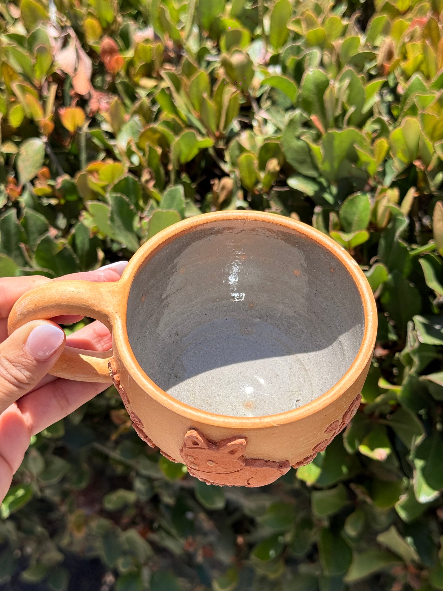 Bunny mug red design