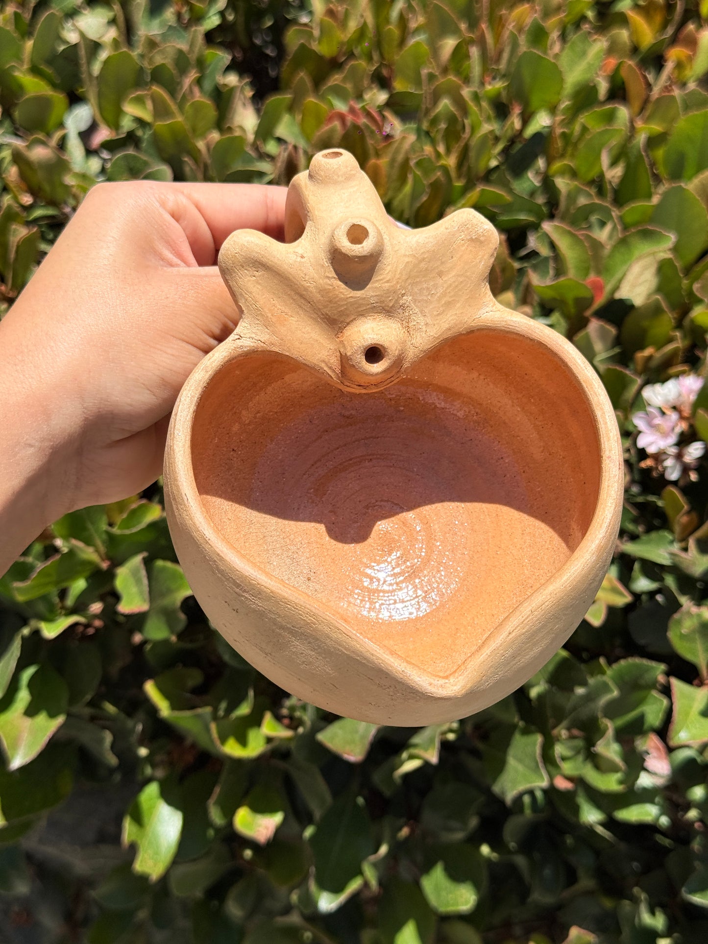 "Letty" Natural Heart Mug
