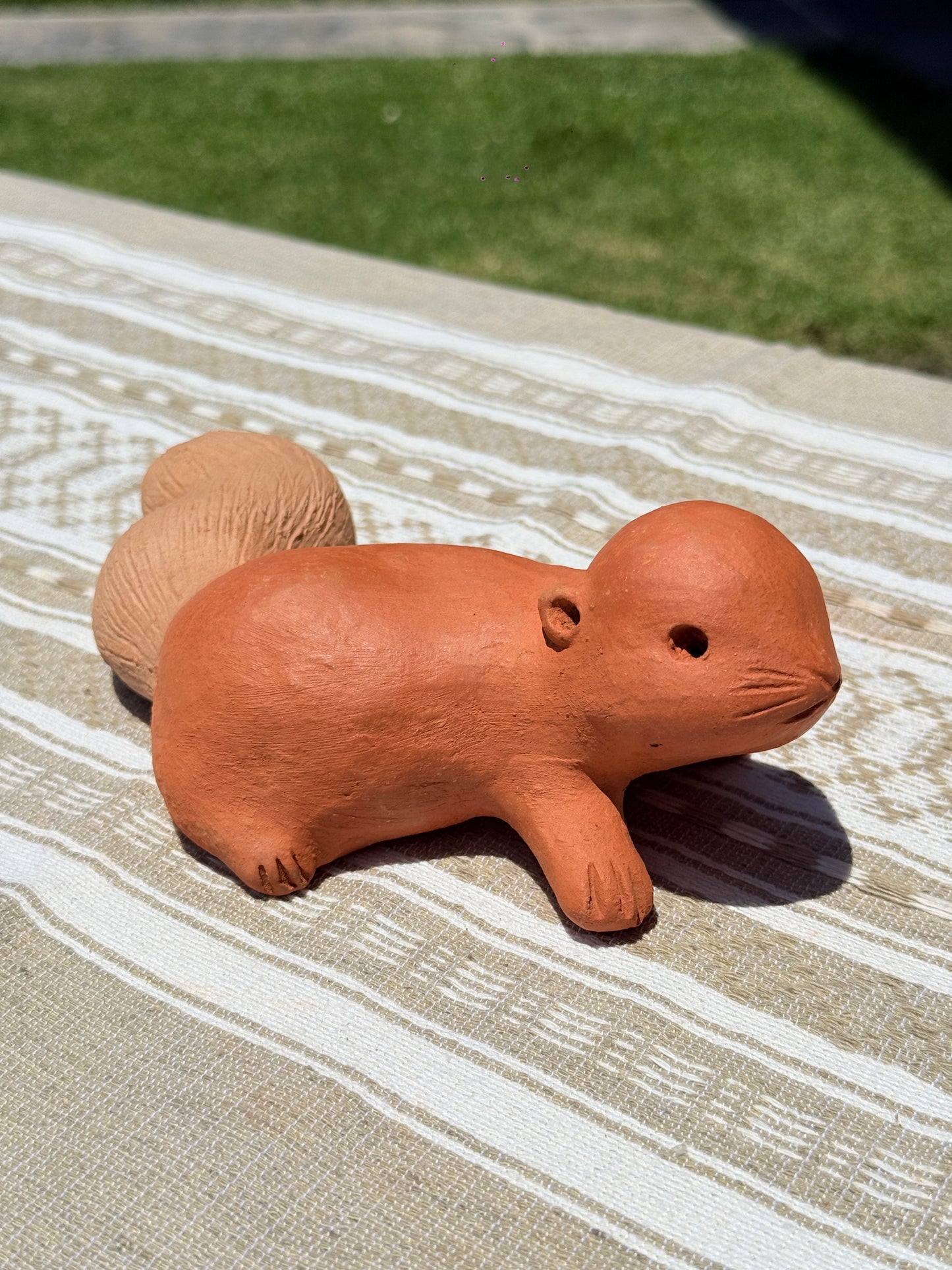 Squirrel “M” Decor