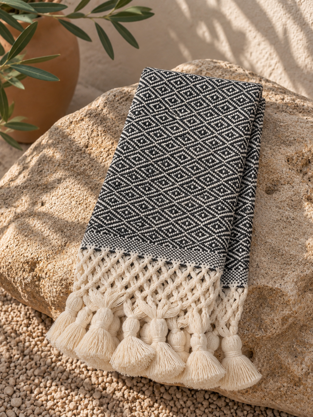 Black Everyday Napkin