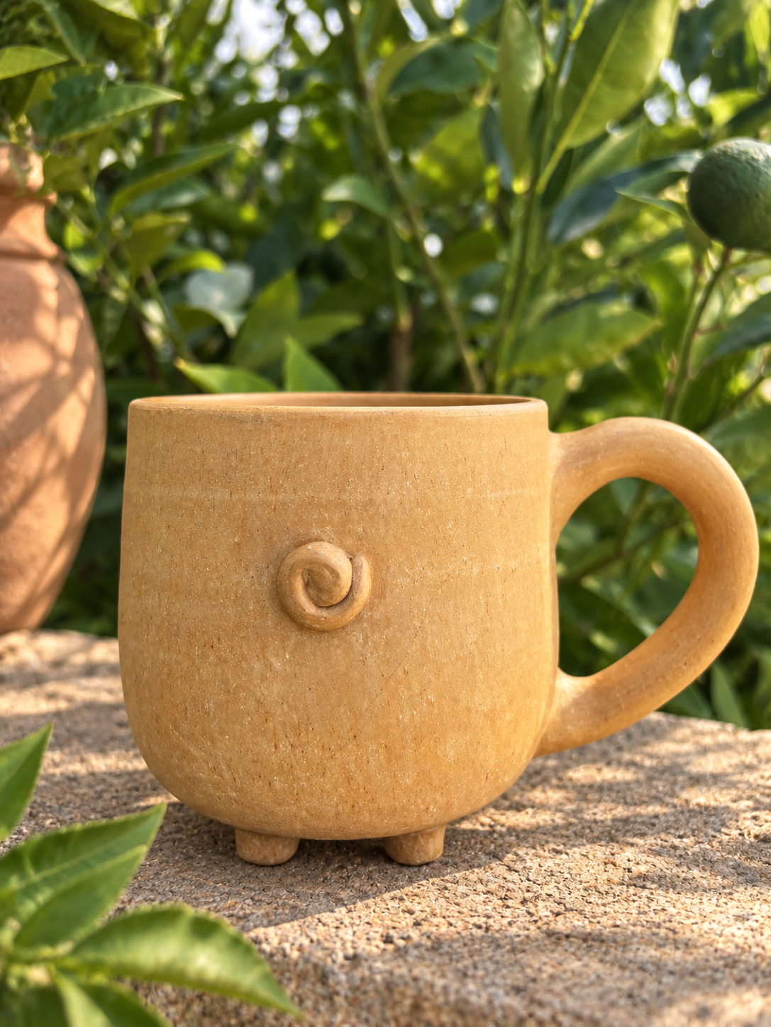 PRE ORDER- Natural Piggy Mug